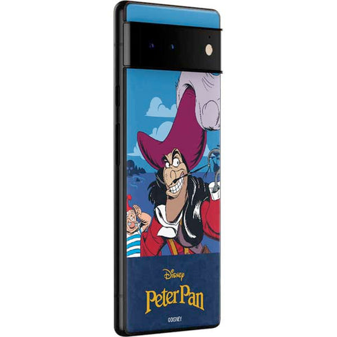 Disney Peter Pan Captain Hook and Smee Google Pixel 6 Pro Skin